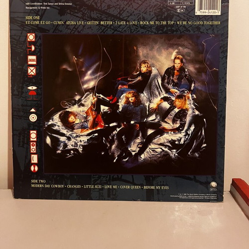 Tesla Mechanical Resonance Vinyl LP album Europe First Press 1986