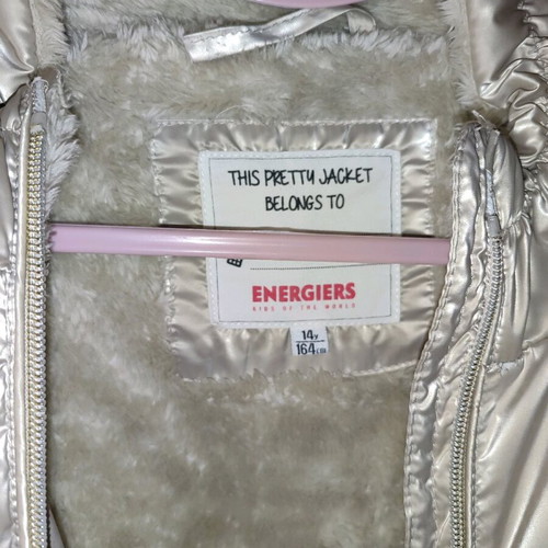 Energiers Gold Waterproof Jacket No 14 Like New