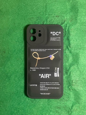 Калъф iPhone 12 Puffer Black “AIR” нов