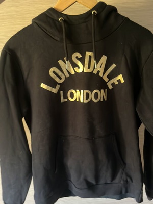 Lonsdale London φούτερ σαν καινούργιο, μαύρο και χρυσαφί, μέγεθος L