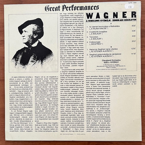 WAGNER - AND THE NIBELUNG GYURATES