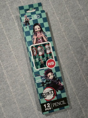 Demon Slayer pencil set of 12 new