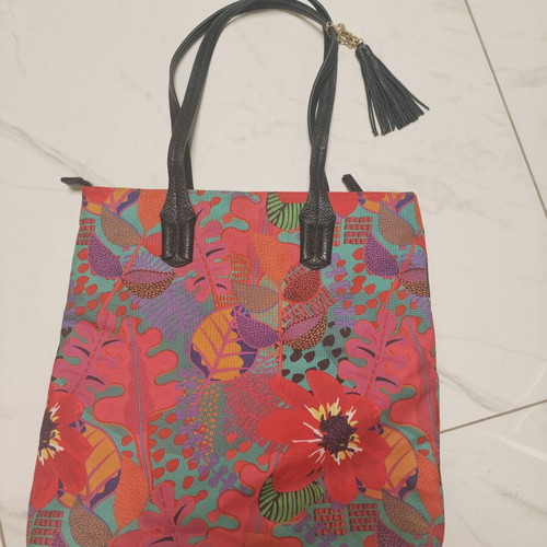 Shoulder bag, multicolored