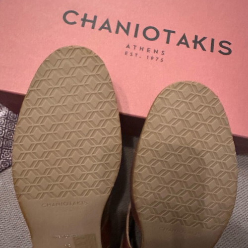 Chaniotakis shoes brown new, size 36