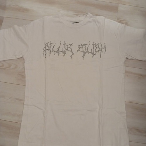 Bershka unisex small t-shirt with embossed rhinestones