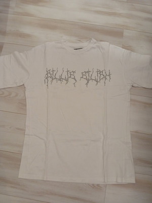 Bershka unisex small t-shirt with embossed rhinestones