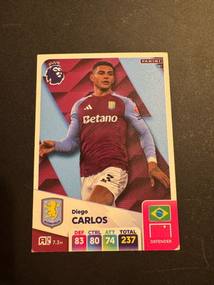 Panini Adrenalyn XL 2025 used Diego Carlos card