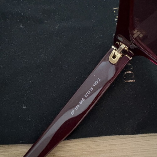Emilio Pucci sunglasses new, burgundy