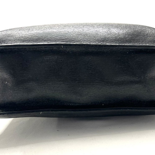 Montblanc leather crossbody bag used, black