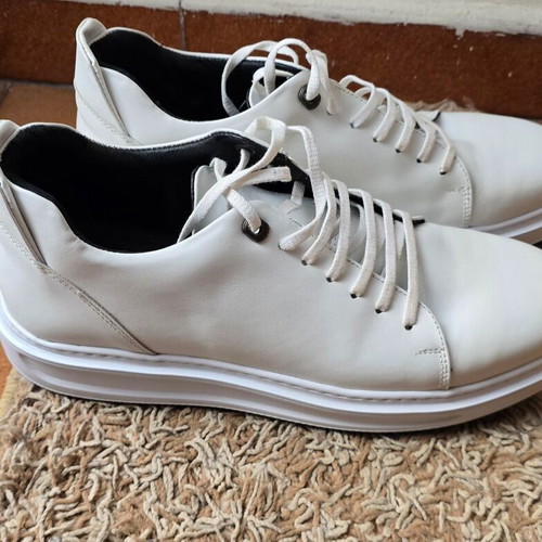 Fenomilano men's sneakers white size 43 like new
