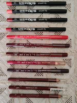 Elixir&MD Professional Lip Liners new, pack of 12