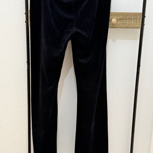 Black velour Juicy Couture tracksuit like new, size medium / large