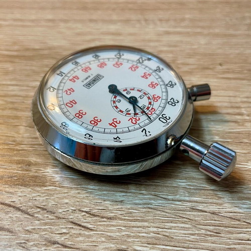 Leonidas/Heuer Vintage Chronograph manual winding like new