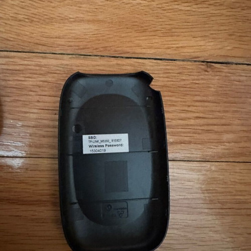 TP-Link 4G LTE WiFi Router used, black