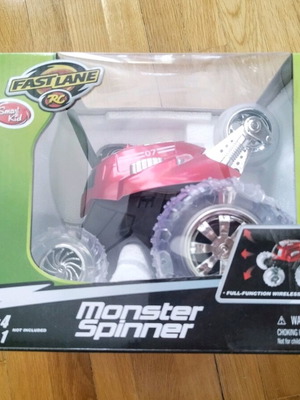 Remote control monster truck car new, red