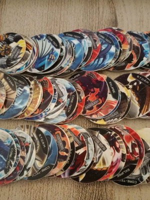 Monsuno tags used, pack of 80 pieces