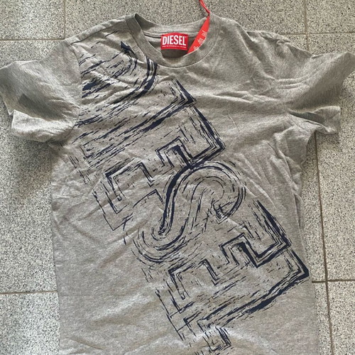 Diesel children's T-shirt new, size 10 years, grey
