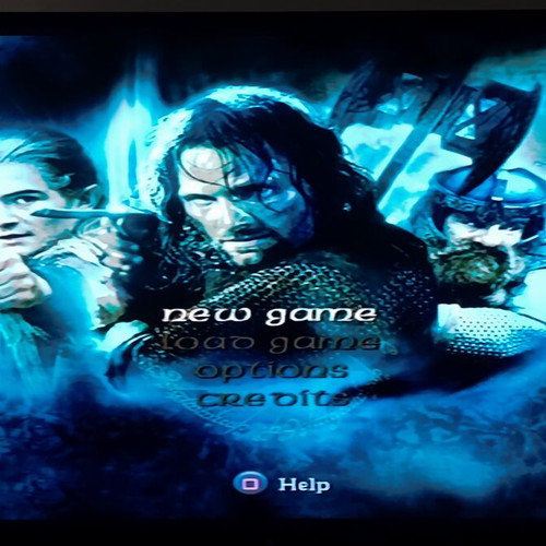 The Lord of the Rings The Two Towers PS2 game disc like new