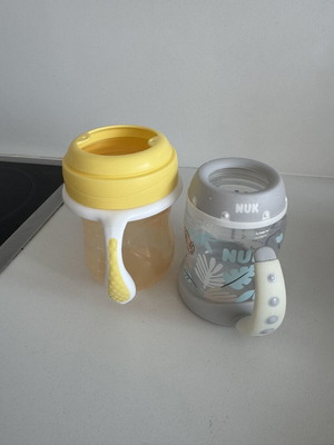 Chicco Εκπαιδευτικά ποτηράκια Transition Cup 4m+ 200ml, σετ 2 τεμαχίων