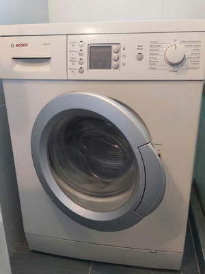 Bosch πλυντήριο ρούχων 7 kg με στραβωμένο πλαστικό κάδο