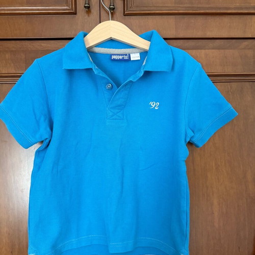 Polo shirt Pepperts No122-128 like new, blue