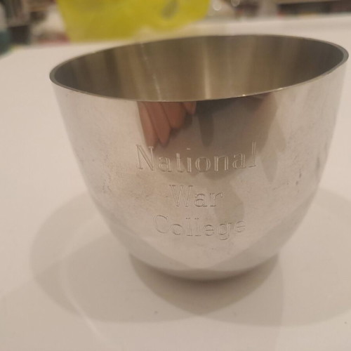 Silver-plated War College souvenir in excellent condition