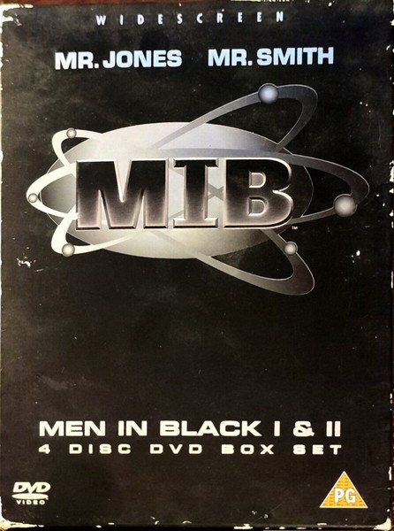 DVD MEN IN BLACK 1 AND 2 IN ONE BOX