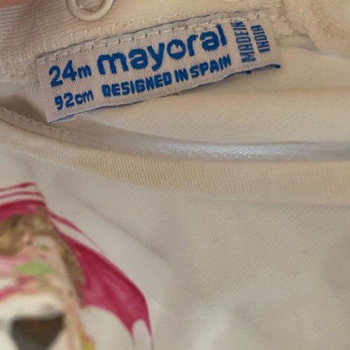 Mayoral t-shirt 24M like new