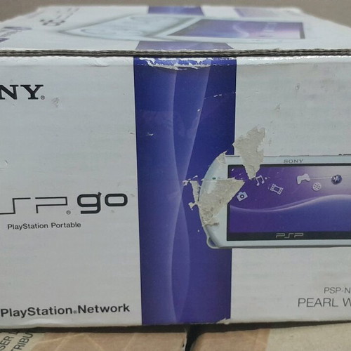Sony PSP Go White Pearl console box used