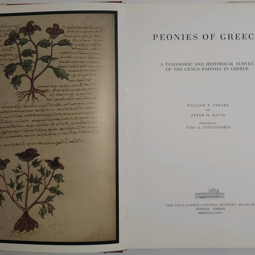 Peonies of Greece new book in English