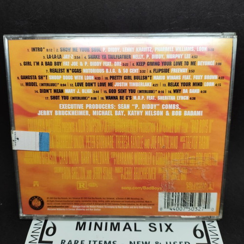 Bad Boys II Soundtrack CD like new