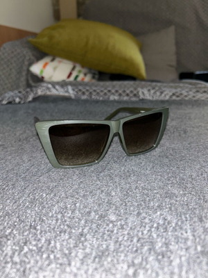 Cheap Monday unisex sunglasses like new, dark olive with brown lens