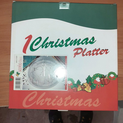 Serving Platter Christmas new