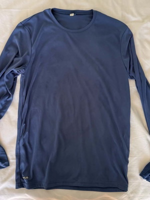UV Protection shirt used, blue, size L