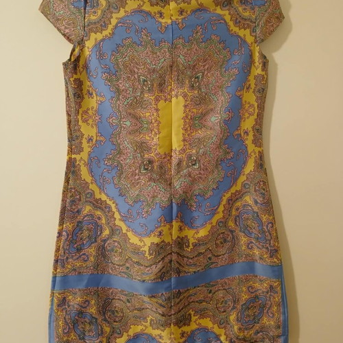 Summer mini dress Attentif like new, size S-M, multicolor