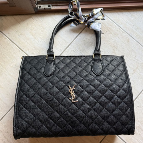 YSL shoulder bag black, new with case