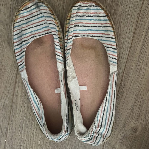 H&M espadrilles like new, size 40, multicolor