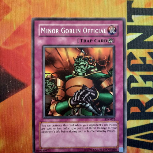 Minor Goblin Official used Yu-Gi-Oh! card American version 2002