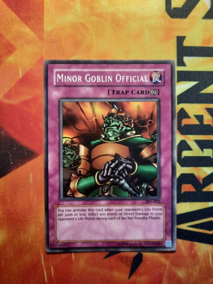 Minor Goblin Official used Yu-Gi-Oh! card American version 2002