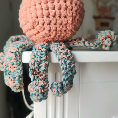 Handmade octopus toy new