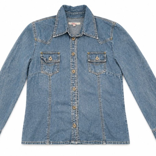 S.Oliver denim shirt, blue, size M