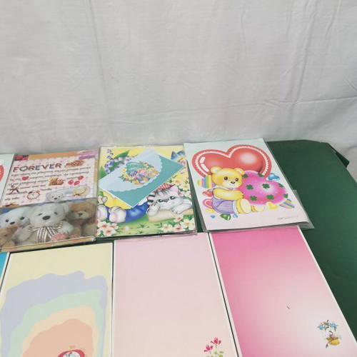 Stationery used for mailing with sketches from 1970