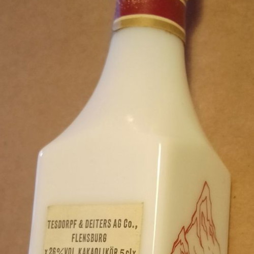 Suisceri Swiss Chocolate Cherry Liqueur miniature used 50ml 26% alc