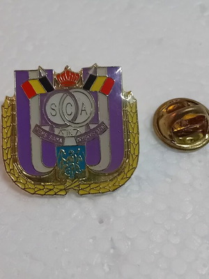 Anderlecht collectible pin new, Belgian football championship