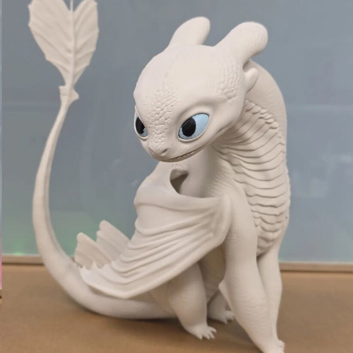 Light Fury High Detail Model 26cm height new