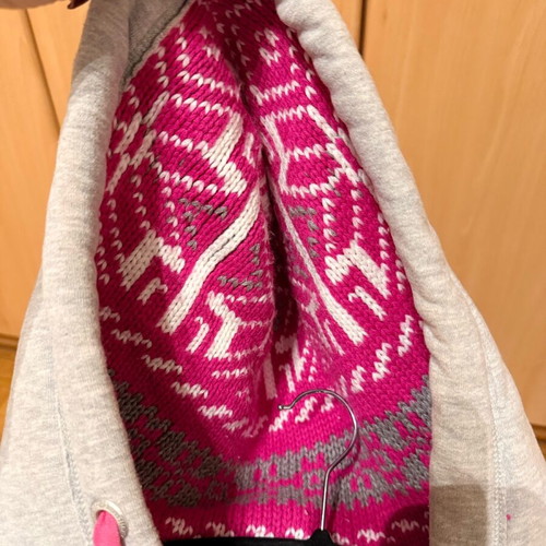 Superdry women's hoodie jacket like new, gray, size L