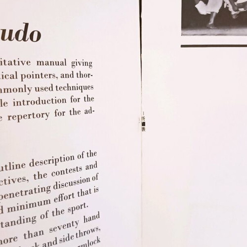 The Techniques of Judo book like new, English