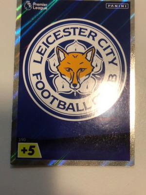 Panini English Premier League 2022-23 Leicester City badge used