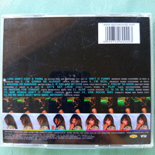 Jennifer Lopez J to tha L-O! The Remixes CD, pop