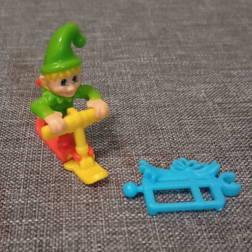Christmas figure from kinder egg like new